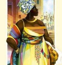 Оригинал схемы вышивки «mama africa» (№822500)