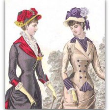 Схема вышивки «Moda victoriana 1»