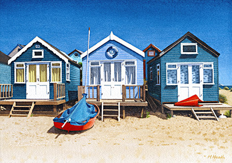 mudeford-huts - оригинал