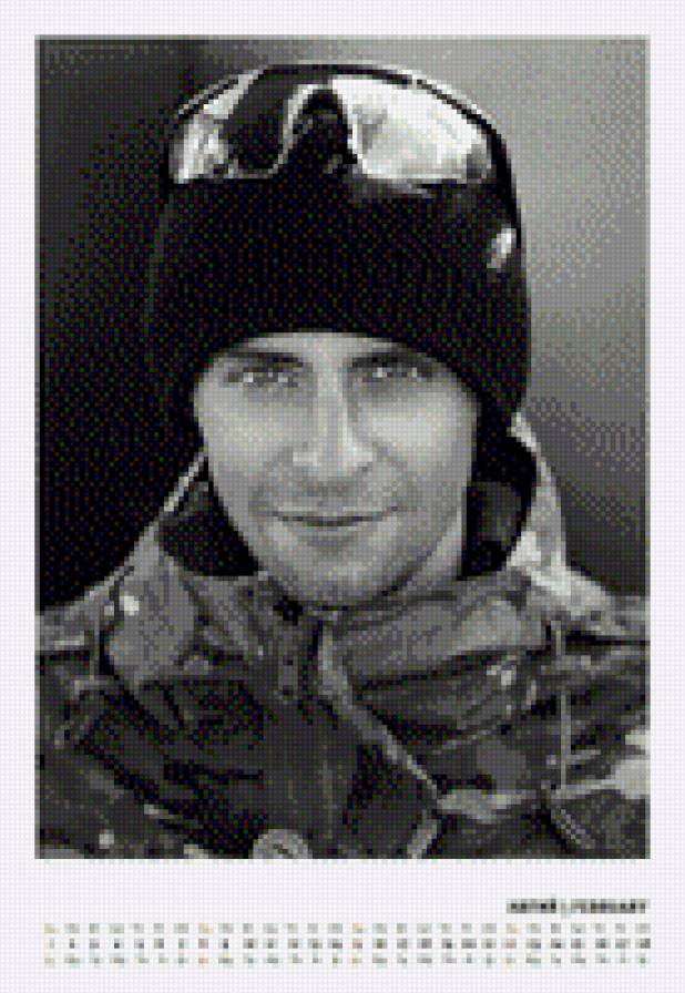 из календаря "Киборги" - воин-защитник - предпросмотр