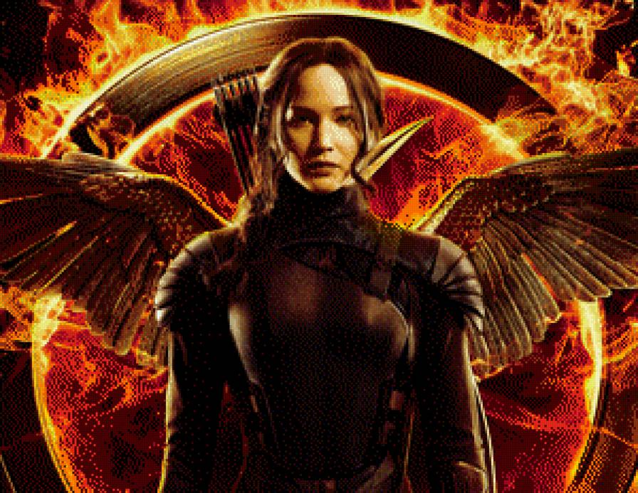 Сойка-пересмешница - сойка, голодные игры, китнис - предпросмотр