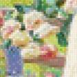 Предпросмотр схемы вышивки «niñas en el jardin» (№823240)