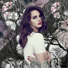 Схема вышивки «Lana Del Rey»