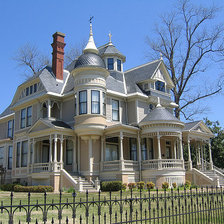 Схема вышивки «Pillow-Thompson House2»