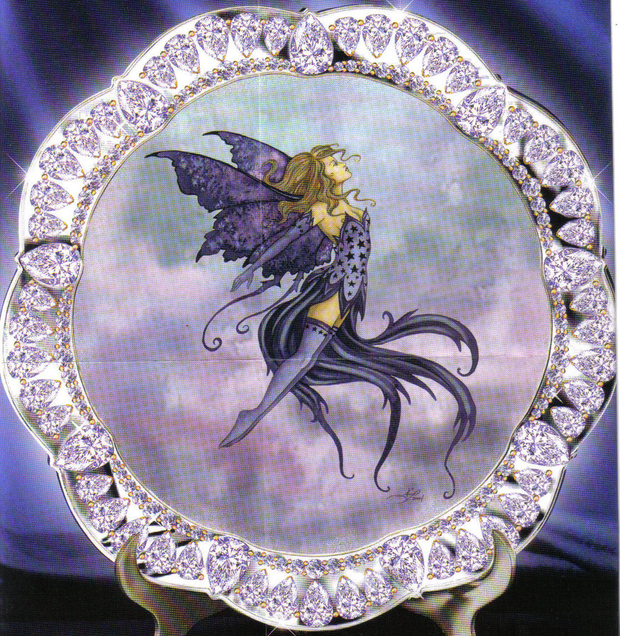 plato con hada - оригинал