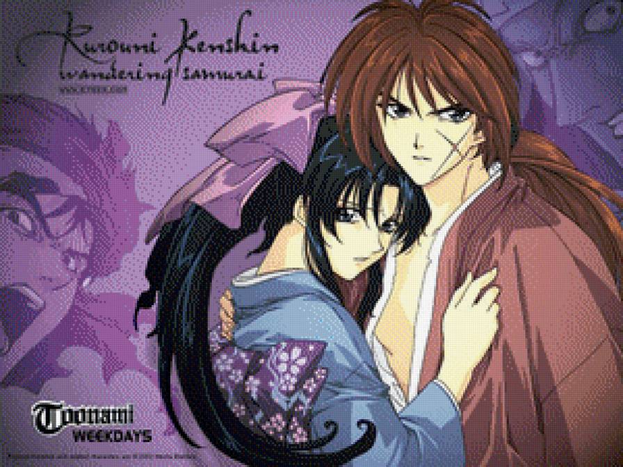 Кенси и Кори - аниме, самурай икс - предпросмотр