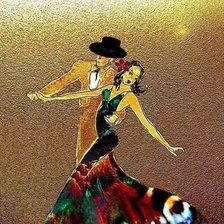 Схема вышивки «Taniec»