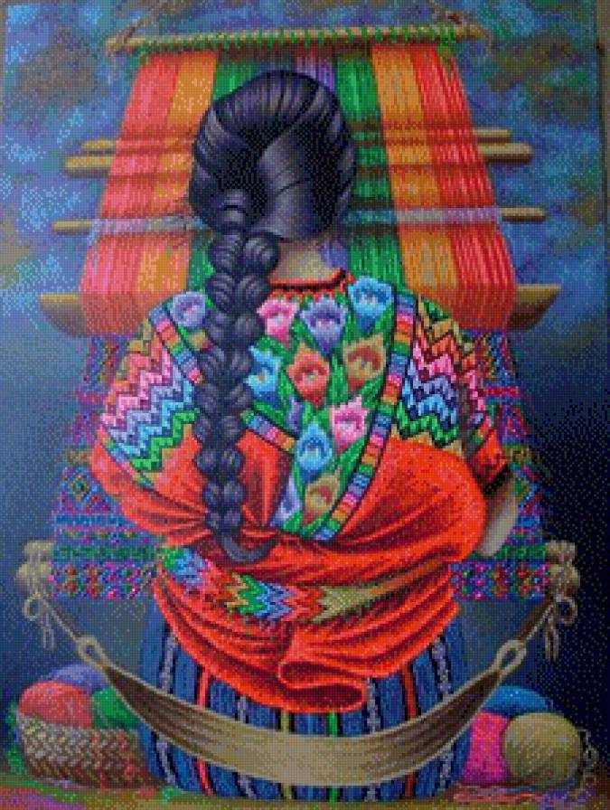 tejedora de chichicastenango - предпросмотр