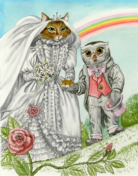 неравный брак - свадьба - оригинал