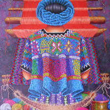 Схема вышивки «tejedora santa catarina palopo»