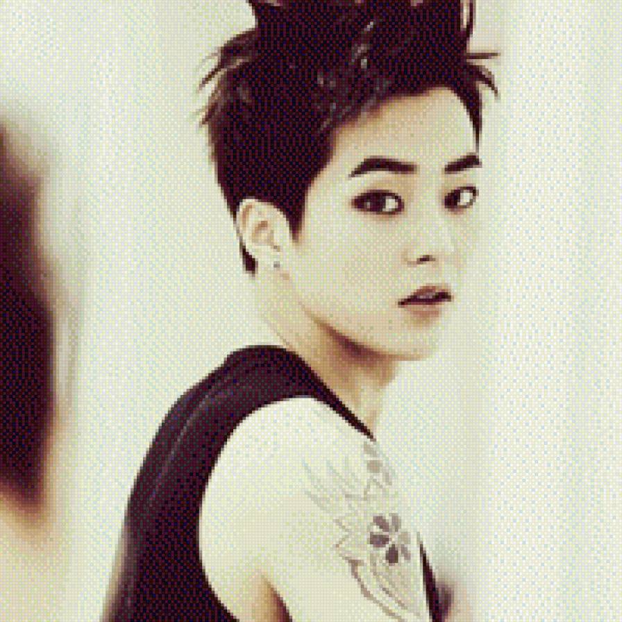 Ким Мин Сок - exo, няшка, wolf, xiumin, сюмин - предпросмотр