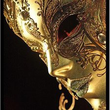 Оригинал схемы вышивки «Венецианская маска» (№824375)