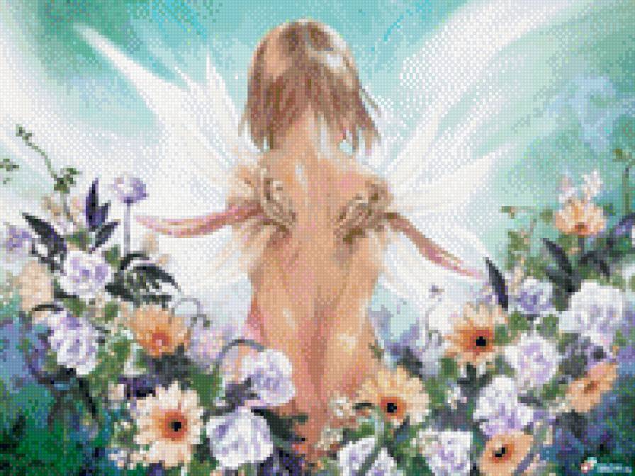 ангел - красота, дети, радость - предпросмотр