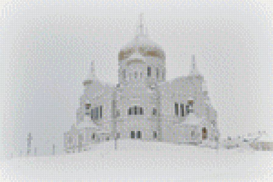 Белогорский монастырь - белая гора, монастырь, гора, церковь - предпросмотр