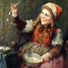 Схема вышивки «blowing-bubbles»