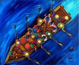 canoa vista ojo de pajaro 120 - оригинал