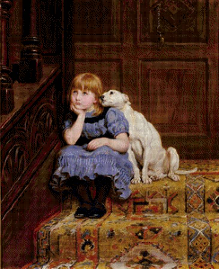 сочувствие Брайтон  Ривьер - собачка, девочка - предпросмотр