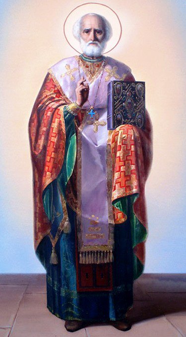 Икона Святого Николая Чудотворца - оригинал