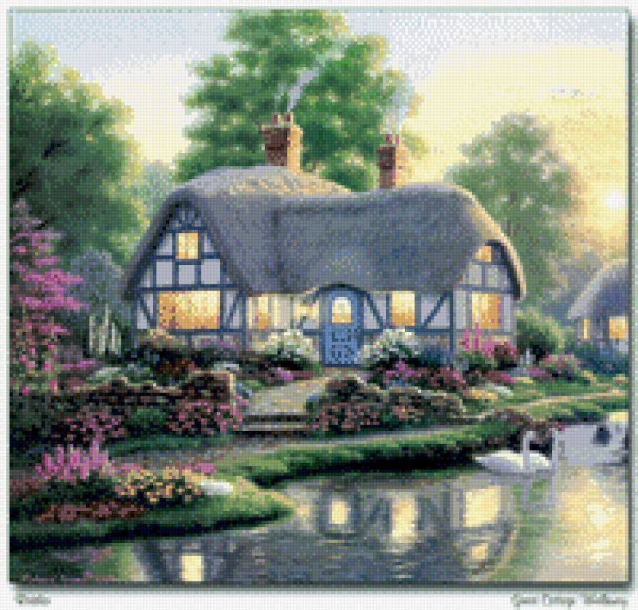 Домик мечты - дома, пейзажи - предпросмотр