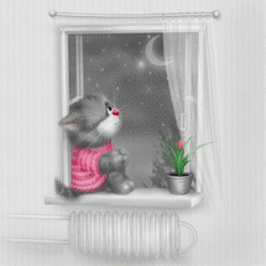 Романтичный кот - кот, романтика - предпросмотр