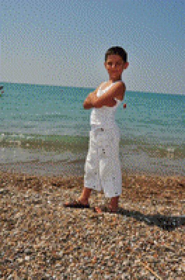 Сынок - пляж, море, сын, мальчик - предпросмотр