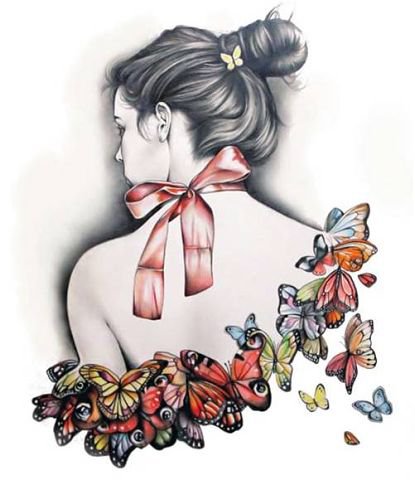 бабочки - оригинал