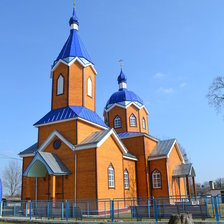 Церква в селі Озеро