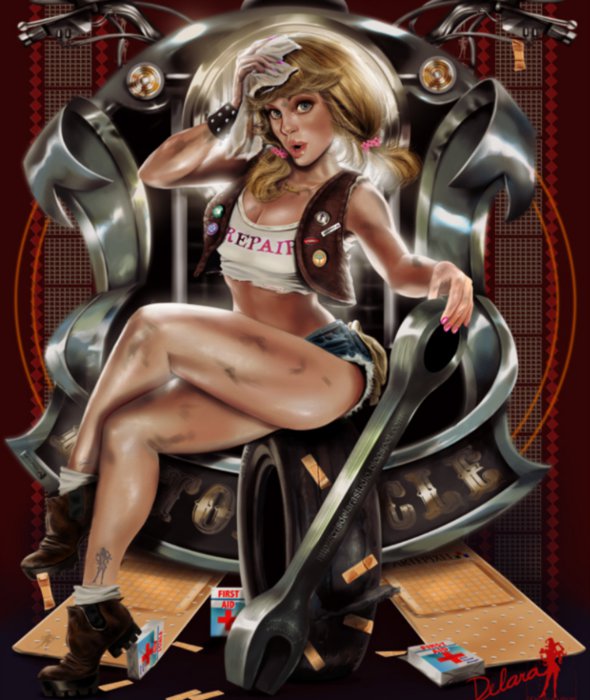 мастерица - девушки - оригинал