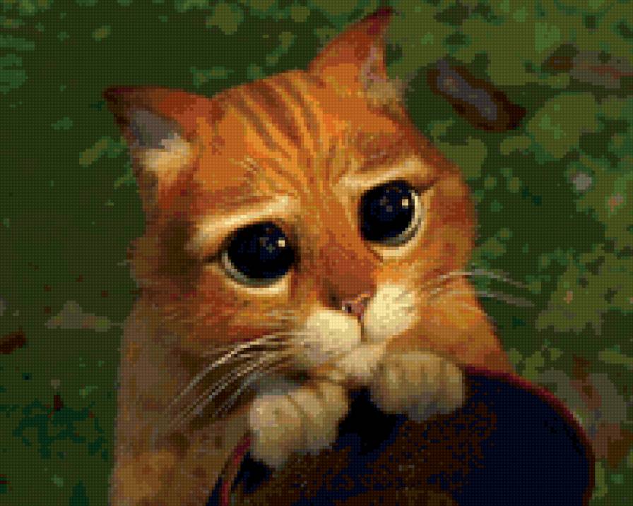 кот из шрека - мультики, кошки - предпросмотр