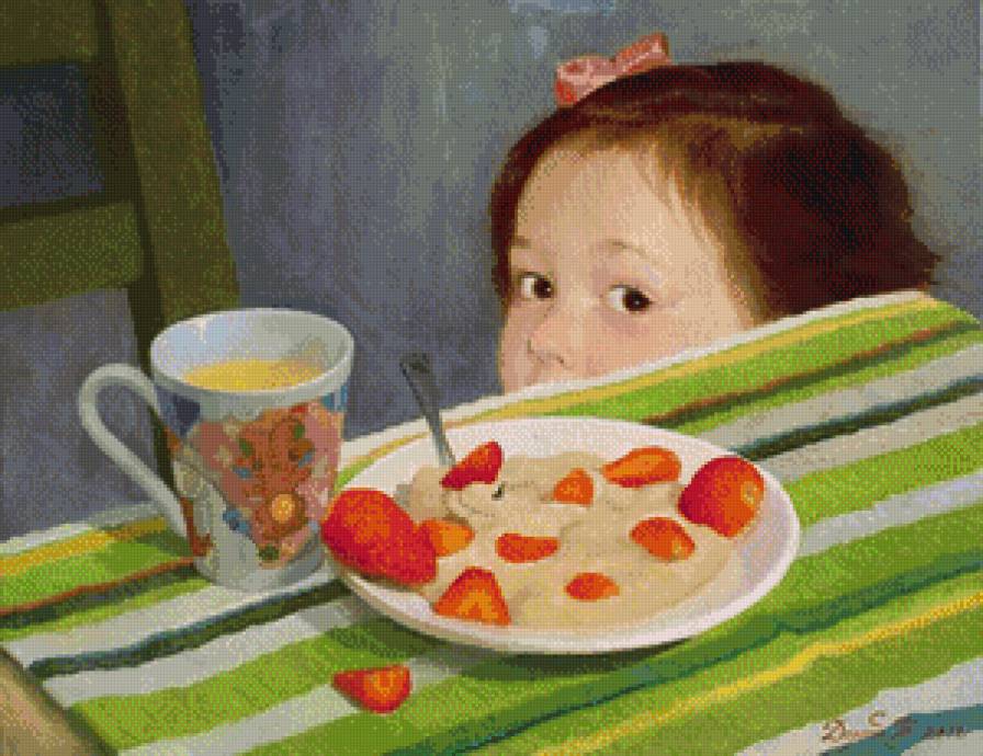 наелась - дети - предпросмотр