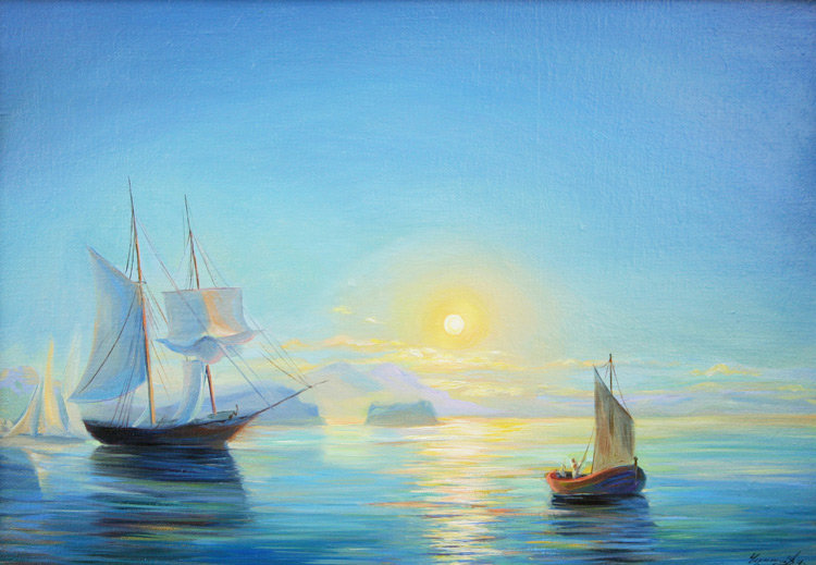 спокойное море - оригинал