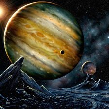 Схема вышивки «Юпитер»