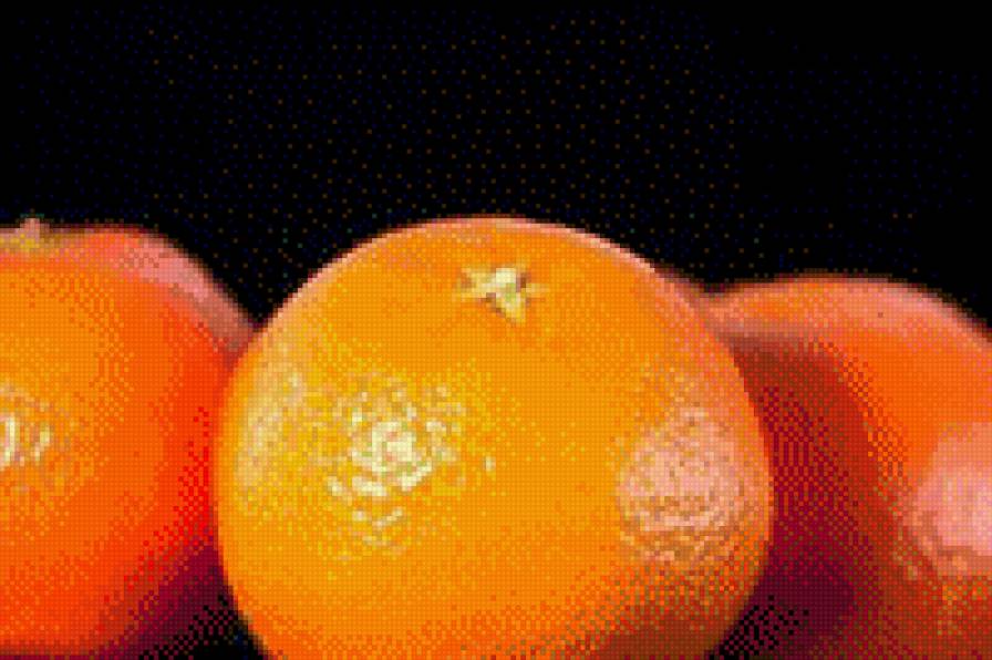 апельсины - на кухню, на черном, фрукты - предпросмотр