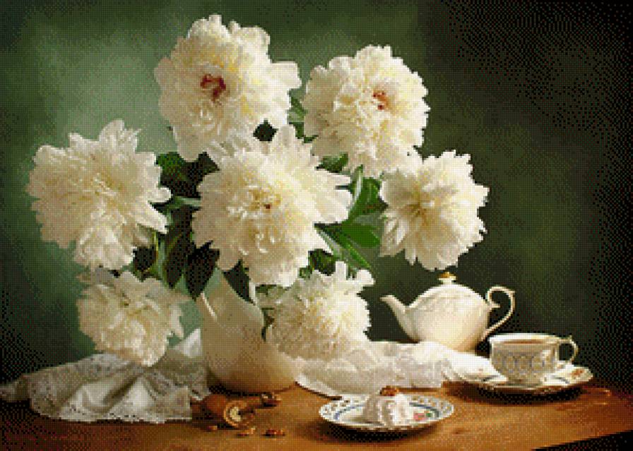 пионы - предпросмотр