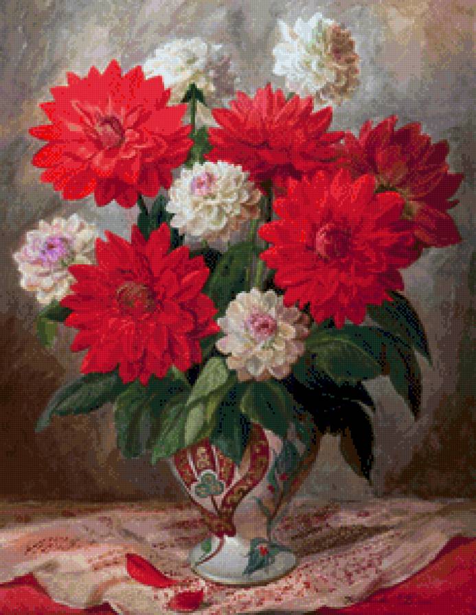 георгины - предпросмотр