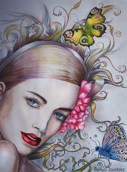 женский образ - портрет - оригинал