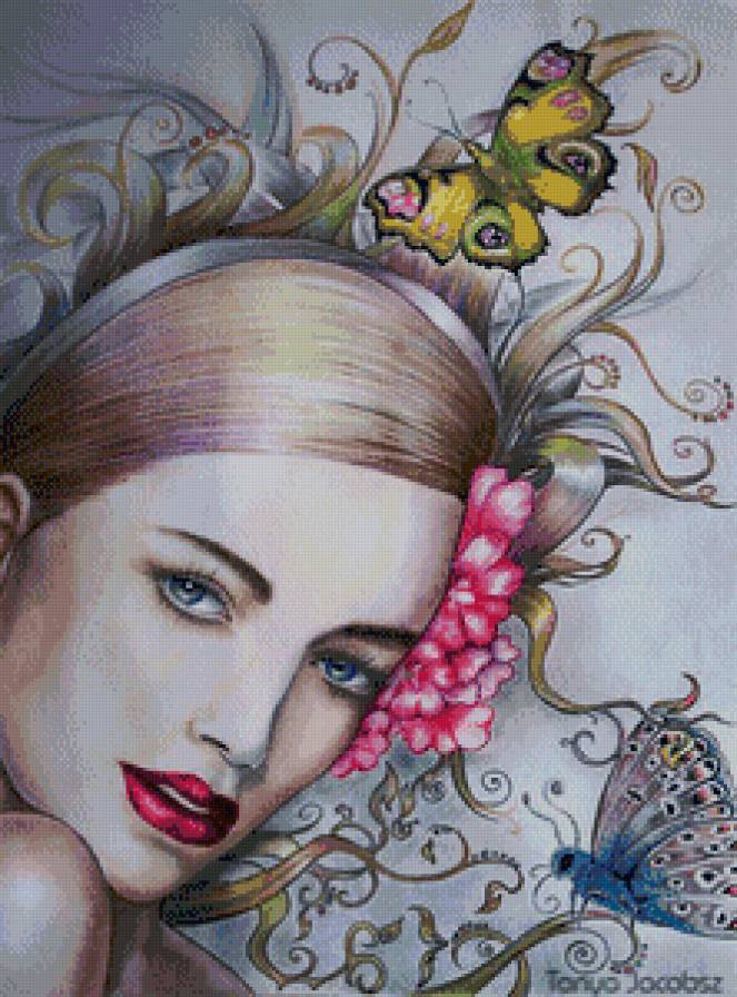 женский образ - портрет - предпросмотр