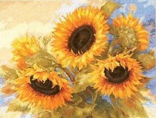 Подсолнухи - оригинал