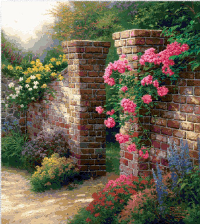 Цветочная арка - оригинал