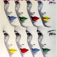 Схема вышивки «Bazaar cover magazin»