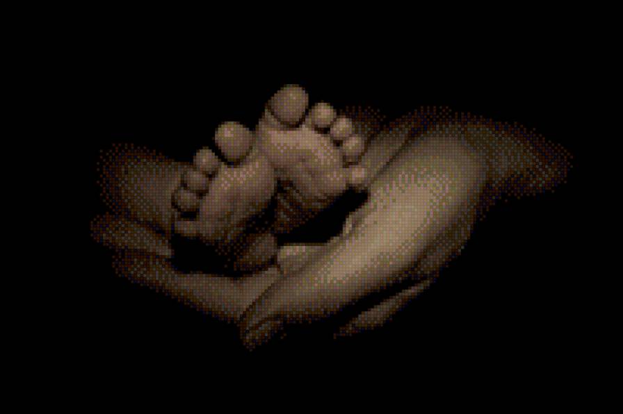 пяточки 3 - ножки, любовь, дети, ребенок, мама - предпросмотр