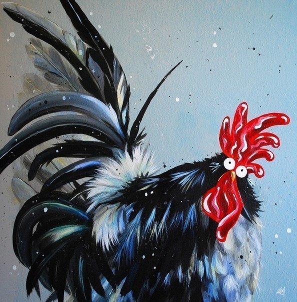 миниатюра 3 - петух, птица - оригинал