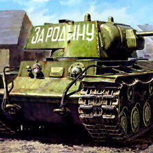 Оригинал схемы вышивки «танк» (№830809)