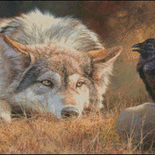 Схема вышивки «мудрость»