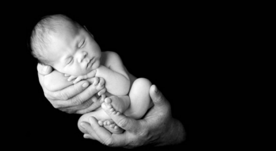 спящий малыш - оригинал