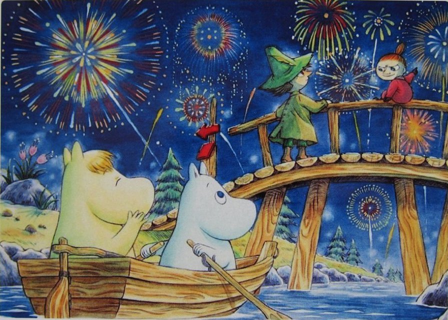 Праздник Мумми-троллей - оригинал