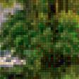 Предпросмотр схемы вышивки «Журавли в зелени» (№832133)