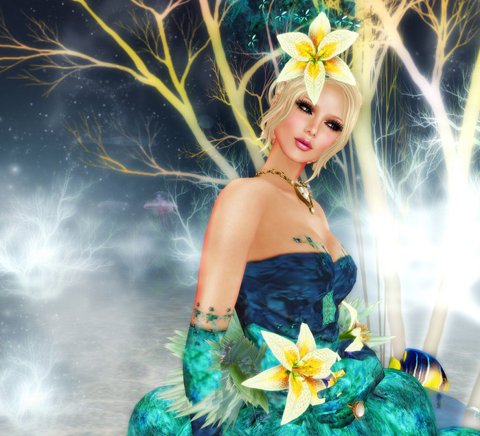 девушка лилия - девушка - оригинал