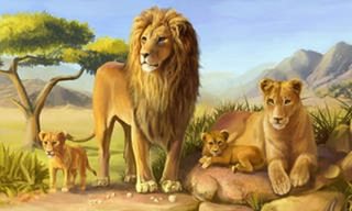 львы - оригинал