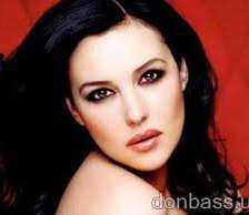 Схема вышивки «портрет моника»